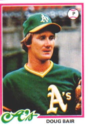 1978 Topps Baseball Cards      353     Doug Bair RC